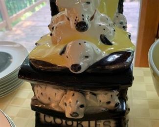 Vintage adorable McCoy Dalmation Cookie Jar