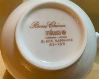 Mikasa Black Sapphire China Set