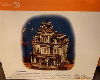 Grimsly Manor Dept 56 Halloween Snow Village