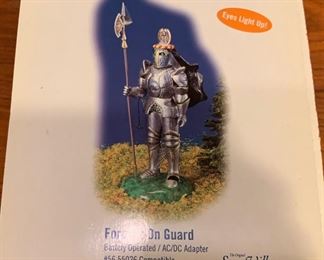 Forever On Guard Halloween Village