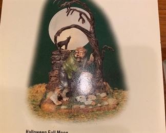 Halloween Full Moon Halloween Village
