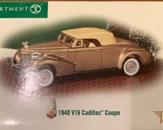 1940 V16 Cadillac Coupe Dept 56