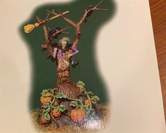 Witch Crash Halloween Village