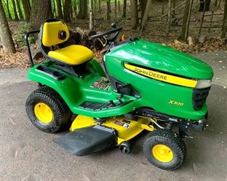 John Deere X300 Riding Mower
