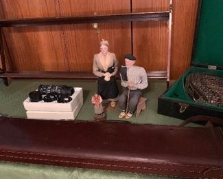 Vintage Leather Gun Case