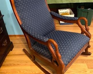 Beautiful Vintage Rocking Chair