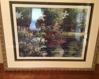 Peggy Beauliew Corthouts Print Hidden Garden