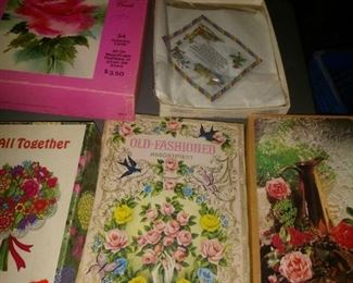 Lots of vintage stationary