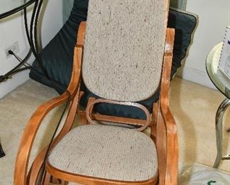 bent wood rocker great condition