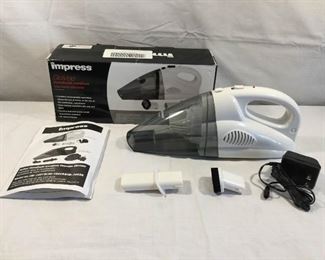 Impress Go Vac Handheld Cordless Vacuum IM-1001W https://ctbids.com/#!/description/share/227207