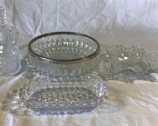 Vintage Cut Glass Serving Pieces https://ctbids.com/#!/description/share/227173