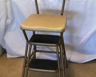 Mid Century Chair/Step Stool by Cosco https://ctbids.com/#!/description/share/227200