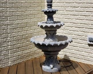 3 Piece Fountain, works beautifully $50