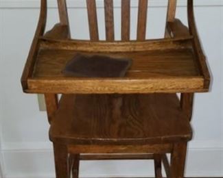 Antique high Chair