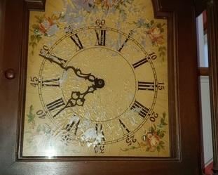 Face of Grandfather Clock