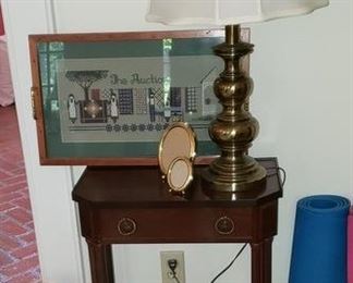 Needlepoint The Auction Tray