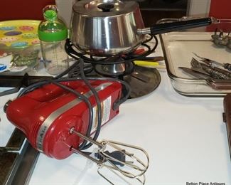 Mixer, Fondue Set