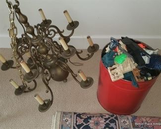 Chandelier   lots of Lego