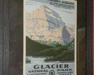 Glacier National Park Poster