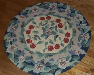 36inch round hand made rug