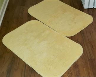 Two Bathroom Mats