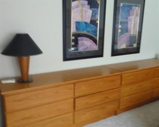 Contemporary, Dressers, two together 