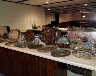 Silver Plate, Serving platters 