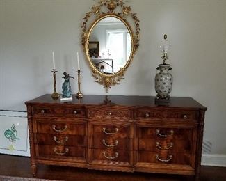 Villa Borchese by Henredon  Bedroom set. King Bedroom set. Armoire, Dresser, Nightstand, King bedframe 