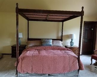 Villa Borchese by Henredon  Bedroom set. King Bedroom set. Armoire, Dresser, Nightstand, King bedframe 