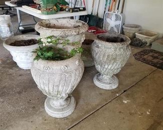 Cement Urns 