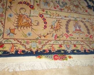 Hand Knotted Area rug (approx. 6’8 x 10’6), Persian  Tabriz