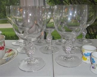 Villeroy and Boch stemware 