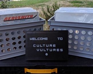 Culture Vultures: vinyl records, CDs, cassette tapes, and sports memorabilia