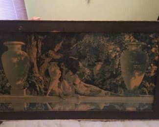 Gary: Vintage art prints including Maxfield Parrish