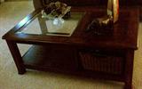 Coffee Table with basket