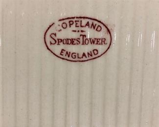 The largest set of Copeland ‘Spode’s Tower’ in pink (new & old)..