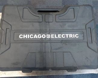 Chicago Electric 10 AMP Deep Cut Variable Speed Metal Band Saw Kit
