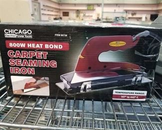 Chicago Electric 800W Carpet Seaming Iron
