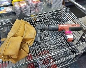 Hilti DX351 Power Nailer and Tool Belt