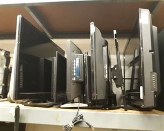 (12) Various Sized Tv's