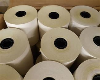 Lakewood Fan, Corner Cabinet Shelf Organizer, (34) Rolls of Printer Tape