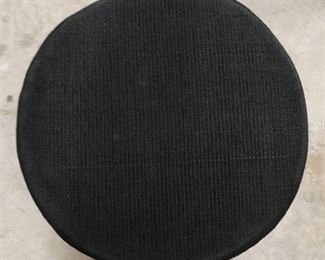 Black Cushioned Stool, Comes With A Box Of Hangers