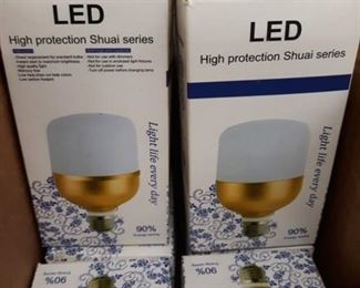 (14) LED Light Bulbs, And Assorted Bags And Bullets