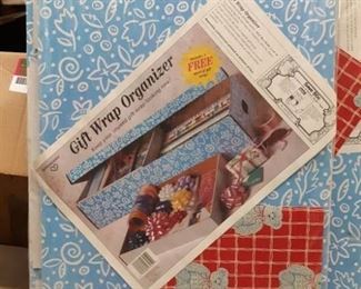 (2) Gift Wrap Stations, Large Santa Hat Stocking, Vuzix View the Future Video Eyewear, (2) Speakers