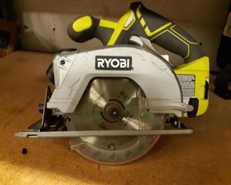 Ryobi Circular Saw Has No Battery