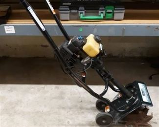 Bolens 31 cc 2-Cycle Cultivator with Empty Hitachi Tool Case