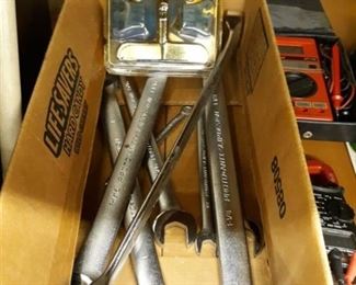 Wrenches, Digital Tester, Digital Clamp Meter and More