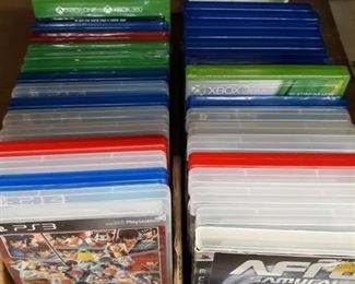 Assorted Playstation and X Box Games