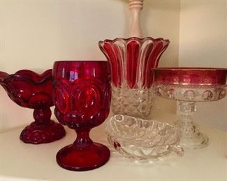 Cranberry Glass, Royal Ruby Glass Collectibles