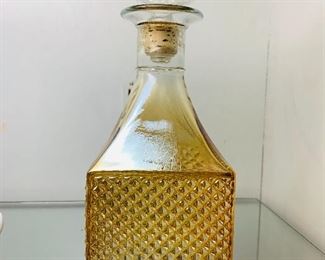 Amber Glass Decanter